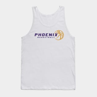 Retro Phoenix Basketball Team Tank Top